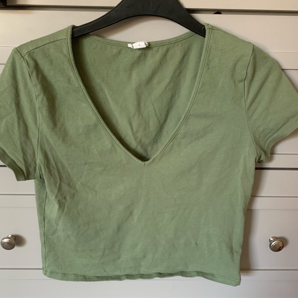 Garage crop top